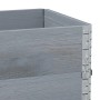 Jardinera de madera maciza de pino gris 100x50 cm de , Maceteros y jardineras - Ref: Foro24-3295429, Precio: 108,78 €, Descue...