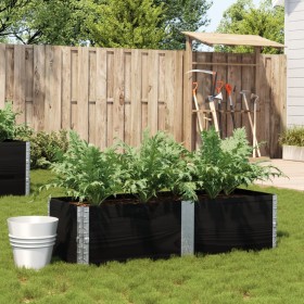 Jardinera de madera maciza de pino negro 150x50 cm de , Maceteros y jardineras - Ref: Foro24-3295408, Precio: 87,00 €, Descue...