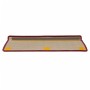 Alfombras de peldaños de escalera 15 uds rojo mate 65x21x4 cm de , Alfombrillas para escalones - Ref: Foro24-326199, Precio: ...