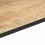 Mesa de comedor madera maciza de mango rugosa 110x55x75 cm de , Mesas de cocina y de comedor - Ref: Foro24-374078, Precio: 12...