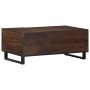 Mesa de centro de madera maciza mango marrón 100x55x40 cm de , Mesas de centro - Ref: Foro24-377498, Precio: 107,68 €, Descue...