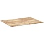 Tablero de mesa rectangular madera maciza acacia 100x60x2 cm de , Tableros para mesas - Ref: Foro24-4008757, Precio: 77,90 €,...