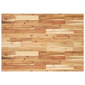 Tablero escritorio madera maciza acacia sin tratar 80x70x2 cm de , Accesorios y productos para escritorios - Ref: Foro24-3279...