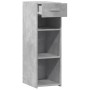 Aparador de madera de ingeniería gris hormigón 30x42,5x93 cm de , Aparadores - Ref: Foro24-846309, Precio: 53,78 €, Descuento: %
