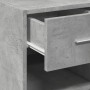 Aparador de madera de ingeniería gris hormigón 30x42,5x93 cm de , Aparadores - Ref: Foro24-846309, Precio: 53,78 €, Descuento: %