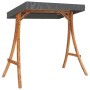 Columpio con cojín y toldo madera maciza de abeto de , Balancines de jardín - Ref: Foro24-3200630, Precio: 352,12 €, Descuent...