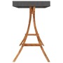 Columpio con cojín y toldo madera maciza de abeto de , Balancines de jardín - Ref: Foro24-3200630, Precio: 352,12 €, Descuent...
