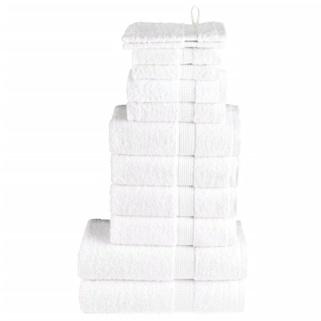 Juego de toallas premium SOLUND 12 unidades blanco 600 gsm de , Toallas - Ref: Foro24-137570, Precio: 72,72 €, Descuento: %
