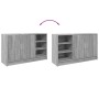 Armario de lavabo madera de ingeniería gris Sonoma 90x29x55 cm de , Muebles de baño - Ref: Foro24-848127, Precio: 81,43 €, De...