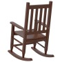 Mecedoras para niños 2 uds madera maciza de álamo marrónes de , Mecedoras - Ref: Foro24-3281595, Precio: 114,43 €, Descuento: %