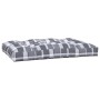 Cojines para sofá de palets 5 unidades tela a cuadros gris de , Cojines para sillas y sofás - Ref: Foro24-360791, Precio: 115...