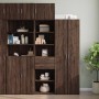 Armario estrecho madera ingeniería marrón roble 50x42,5x225 cm de , Aparadores - Ref: Foro24-3281314, Precio: 176,56 €, Descu...