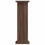 Soportes de plantas madera ingeniería marrón roble 33x33x100 cm de , Soportes para macetas - Ref: Foro24-852984, Precio: 57,8...