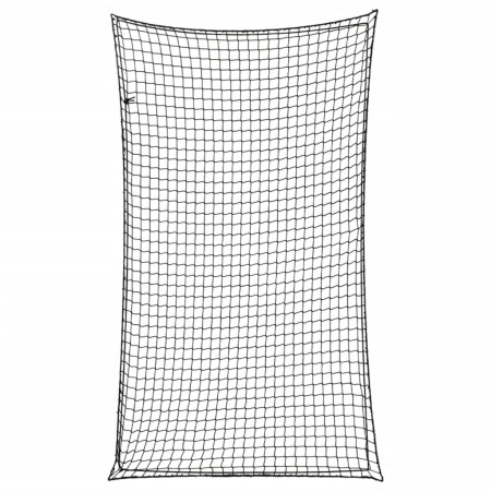 Red de remolque con cuerda elástica PP negro 6x3,5 m de , Redes de carga para vehículos motorizados - Ref: Foro24-4012292, Pr...