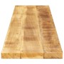 Tablero de mesa rectangular madera mango rugosa 160x30x2,5 cm de , Tableros para mesas - Ref: Foro24-371301, Precio: 77,91 €,...