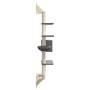 Árbol rascador para gatos de pared gris oscuro 180 cm de , Mobiliario para gatos - Ref: Foro24-172403, Precio: 74,78 €, Descu...