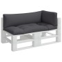 Cojines para paletss 3 unidades tela gris antracita de , Cojines para sillas y sofás - Ref: Foro24-360944, Precio: 70,08 €, D...