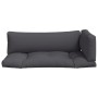 Cojines para paletss 3 unidades tela gris antracita de , Cojines para sillas y sofás - Ref: Foro24-360944, Precio: 70,08 €, D...