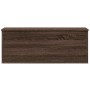 Caja de almacenaje madera ingeniería marrón roble 90x35x35 cm de , Baúles de almacenamiento - Ref: Foro24-840687, Precio: 79,...