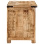 Mueble de TV madera maciza de mango rugosa 110x35x40 cm de , Almacenamiento para CD y DVD - Ref: Foro24-376041, Precio: 220,1...