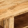 Mueble de TV madera maciza de mango rugosa 110x35x40 cm de , Almacenamiento para CD y DVD - Ref: Foro24-376041, Precio: 220,1...