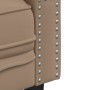 Sofá Chesterfield de 2 plazas cuero artificial marrón capuchino de , Sofás - Ref: Foro24-372664, Precio: 289,25 €, Descuento: %
