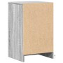 Mesita de noche con luces LED madera de ingeniería gris Sonoma de , Mesitas de noche - Ref: Foro24-852008, Precio: 54,50 €, D...