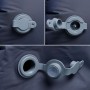 Colchón de camping inflable con almohada 1 persona gris de , Colchonetas para dormir - Ref: Foro24-4007108, Precio: 32,82 €, ...