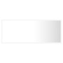 Espejo de baño LED acrílico blanco 100x8,5x37 cm de vidaXL, Tocadores de baño - Ref: Foro24-804940, Precio: 65,32 €, Descuent...