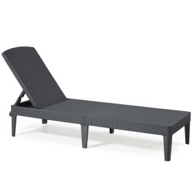 Keter Tumbona Jaipur color grafito 235162 de , Tumbonas - Ref: Foro24-420017, Precio: 85,86 €, Descuento: %