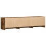 Mueble de TV LED madera ingeniería roble ahumado 165x34x40 cm de , Muebles TV - Ref: Foro24-852254, Precio: 101,79 €, Descuen...