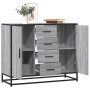 Aparador de madera de ingeniería gris Sonoma 92x35x76 cm de , Aparadores - Ref: Foro24-3300828, Precio: 140,12 €, Descuento: %