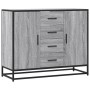 Aparador de madera de ingeniería gris Sonoma 92x35x76 cm de , Aparadores - Ref: Foro24-3300828, Precio: 140,12 €, Descuento: %