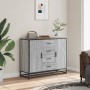 Aparador de madera de ingeniería gris Sonoma 92x35x76 cm de , Aparadores - Ref: Foro24-3300828, Precio: 140,12 €, Descuento: %