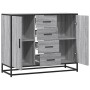 Aparador de madera de ingeniería gris Sonoma 92x35x76 cm de , Aparadores - Ref: Foro24-3300828, Precio: 140,12 €, Descuento: %