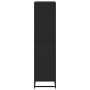 Estantería de madera de ingeniería negra 60x35x139 cm de , Librerías y estanterías - Ref: Foro24-3300840, Precio: 93,70 €, De...