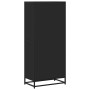 Estantería de madera de ingeniería negra 60x35x139 cm de , Librerías y estanterías - Ref: Foro24-3300840, Precio: 93,70 €, De...
