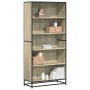 Estantería madera de ingeniería roble Sonoma 80,5x35x170,5 cm de , Librerías y estanterías - Ref: Foro24-3300856, Precio: 124...