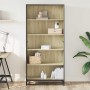 Estantería madera de ingeniería roble Sonoma 80,5x35x170,5 cm de , Librerías y estanterías - Ref: Foro24-3300856, Precio: 124...