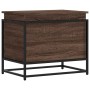 Caja de almacenaje con tapa madera marrón roble 60x40x51,5 cm de , Cestas para almacenaje - Ref: Foro24-848798, Precio: 54,68...