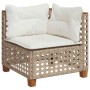 Juego de sofás jardín con cojines 5 pzas ratán sintético beige de , Conjuntos de jardín - Ref: Foro24-3261790, Precio: 424,90...