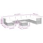 Set de sofás de jardín con cojines 9 pzas ratán sintético beige de , Conjuntos de jardín - Ref: Foro24-3261964, Precio: 726,0...