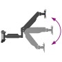 Soporte de pared para monitor máximo 27'' resorte de gas 10 kg de , Soportes para monitores y televisor - Ref: Foro24-4012168...