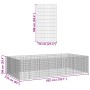 Recinto corral animales 24 paneles hierro galvanizado 54x100 cm de , Jaulas y habitáculos para animales pequeños - Ref: Foro2...