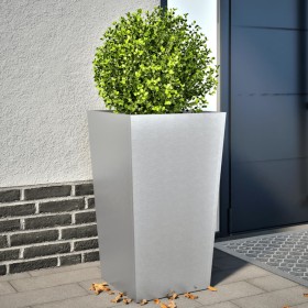 Jardineras 2 uds acero inoxidable 45x45x75 cm de , Maceteros y jardineras - Ref: Foro24-851105, Precio: 104,74 €, Descuento: %