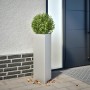 Jardinera triangular acero galvanizado 30x26x75 cm de , Maceteros y jardineras - Ref: Foro24-851153, Precio: 51,97 €, Descuen...