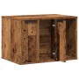 Mueble arenero para gatos madera envejecida 60x40x40 cm de , Mobiliario para gatos - Ref: Foro24-857731, Precio: 51,78 €, Des...