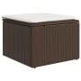 Set de sofás de jardín 11 pzas cojines ratán sintético marrón de , Conjuntos de jardín - Ref: Foro24-3274586, Precio: 689,86 ...