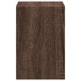 Soporte monitor con organizador escritorio madera marrón roble de , Bases y elevadores para ordenadores - Ref: Foro24-854739,...