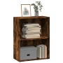 Estantería madera de ingeniería roble ahumado 60x30x77 cm de , Librerías y estanterías - Ref: Foro24-857894, Precio: 34,17 €,...